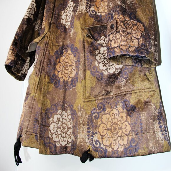 AW13 DRIES VAN NOTEN PRINTED COAT L - Picture 8 of 15